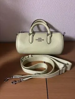 COACH 2WAY ミニボストンバッグ ライトグリーンのサムネイル