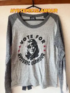 Hysteric GlamourのラグランスリーブTシャツのサムネイル