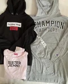 秋ラブトキシック ワンピース パーカー2点(おまけジェニーパジャマ)160cmＬ