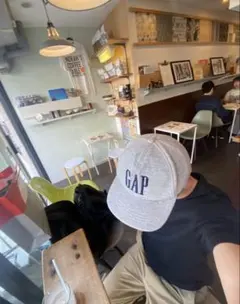 【希少】GAP ベースボールキャップ グレーのサムネイル