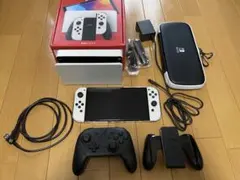 ニンテンドーswitch 有機ELモデル(コントローラ、マイクロSD付き)
