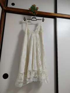 Girls' Mark アイボリー ノースリーブ ワンピース