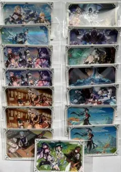 原神　シールウエハース　15枚セット　まとめ売り　バラ売り可