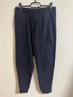 ネイビー ジョガーパンツ ウエストゴム
