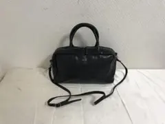 本物アニエスベー本革レザー2wayトートミニボストンバッグハンドショルダーバック