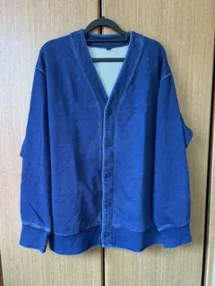 UNIQLO ユニクロ インディゴスウェットカーディガン（長袖）