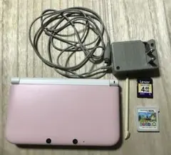 ニンテンドー3DS LL ピンク 本体 充電器付き