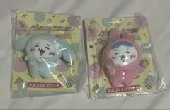 ナガノ サンリオ　ちいかわ&ハチワレ マスコットブローチ セット