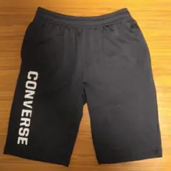 CONVERSE 黒 ハーフパンツ 150