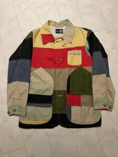 ニードルス3B JACKET Cotton Oxford Patchwork - メルカリ