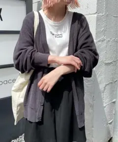 WEGO/リネンライクカーディガン