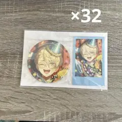 にじさんじ 緋八マナ 箔押し缶バッジ＆チェキ風カード バースデー