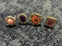 セボンスター リング 4点セット 指輪 レア 平成レトロ 平成女児