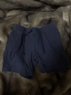 H&M ネイビー ハーフパンツ