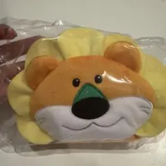 ミラー付きフェイスポーチ らいおんくん たべっ子どうぶつ