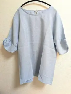 【美品】13号DHCプルオーバー 五分袖 トップス