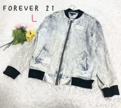 ♡ フォーエバー トゥエンティーワン【L】ブルゾン デニムジャケット アウター