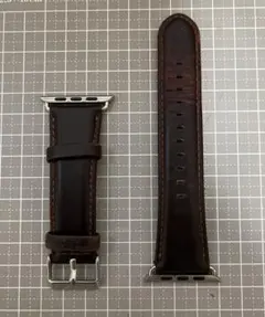 Apple Watch レザー バンド ブラウン