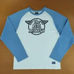 The REAL McCOY'S リアルマッコイズ ビッグロゴ ロンT 40のサムネイル