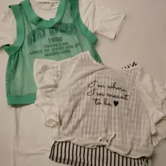 子ども 服 セット ワンピース トップス 150cm