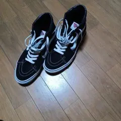 Vans ハイカットスニーカー ブラック/ホワイト