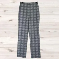 B2597 Vintage カジュアルパンツ ズボン(M) チェック 総柄