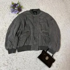 ザラ　ZARA オーバーサイズ キルティングボンバージャケット　M〜4L