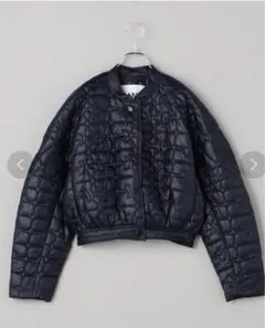 美品GANNI ネイビー キルティングジャケット36size