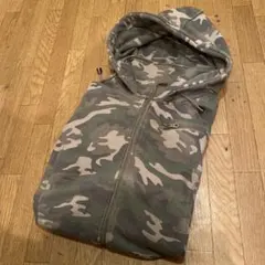 カモフラージュ迷彩アーミーミリタリーフードスウェットパーカートレーナージャケット