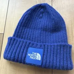 THE NORTH FACE ブルー　 ニット帽