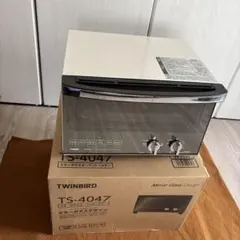 TWINBIRD ツインバード ミラーガラス オーブントースター　ホワイトのサムネイル