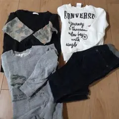 キッズ服セット（スウェット、デニム）