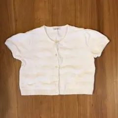 キッズ　銀座のサエグサ　カーディガン　ボレロ　120