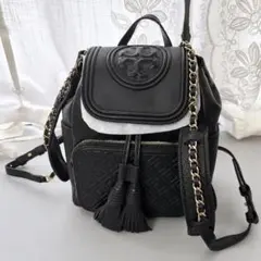 TORY BURCH トリーバーチ ラムレザー 巾着型 リュックサック新品のサムネイル