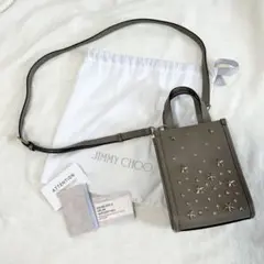 JIMMY CHOO MINI N/S TOTE 2WAYバッグ　美品