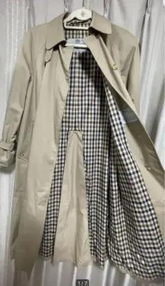 [正規店購入]Aquascutumアクアスキュータム AQUA5 トレンチコート