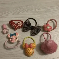 ミニーマウスヘアアクセサリーまとめ売り