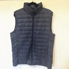 【XL】ユニクロ 軽量ダウンベスト ブラック ウルトラライトダウン