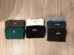 UNIQLO U ユニクロU Tシャツ7点まとめ売り エアリズム クルーネック