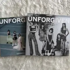 LE SSERAFIM UNFORGIVEN JAPAN 2形態 トレカのサムネイル