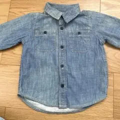 baby GAP裏地付デニムシャツ90cm