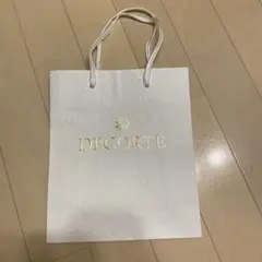 DECORTÉ エンボス加工 ショッパー 中型