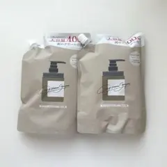 cocone クレイクリームシャンプー 400g詰め替え×2個セット