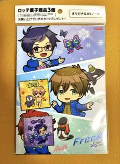 【Free! FSマンチョコ2 ビックリマンチョコ】ノート+シール2枚set