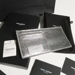 SAINT LAURENT PARIS フラグメントジップカードケース 財布