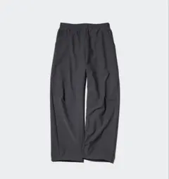 ユニクロ ジャージーカーブパンツ M ブラック