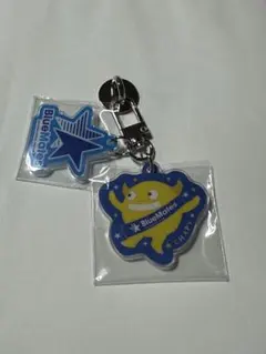 ベイスターズ BlueMates限定チャーム付キーリングハンガー チャピー