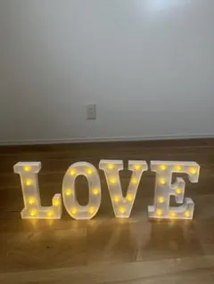LOVE LEDライト ディスプレイ ウェルカムスペース 結婚式