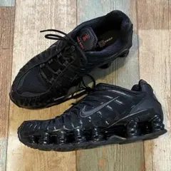 NIKE ショックスTL Black Max Orange 27cm 01318 NIKE ショックスTL Black Max Orange 27cm 01318 - メルカリ