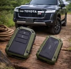 TOYOTA TYPE4ラギッドキーケース緑のサムネイル